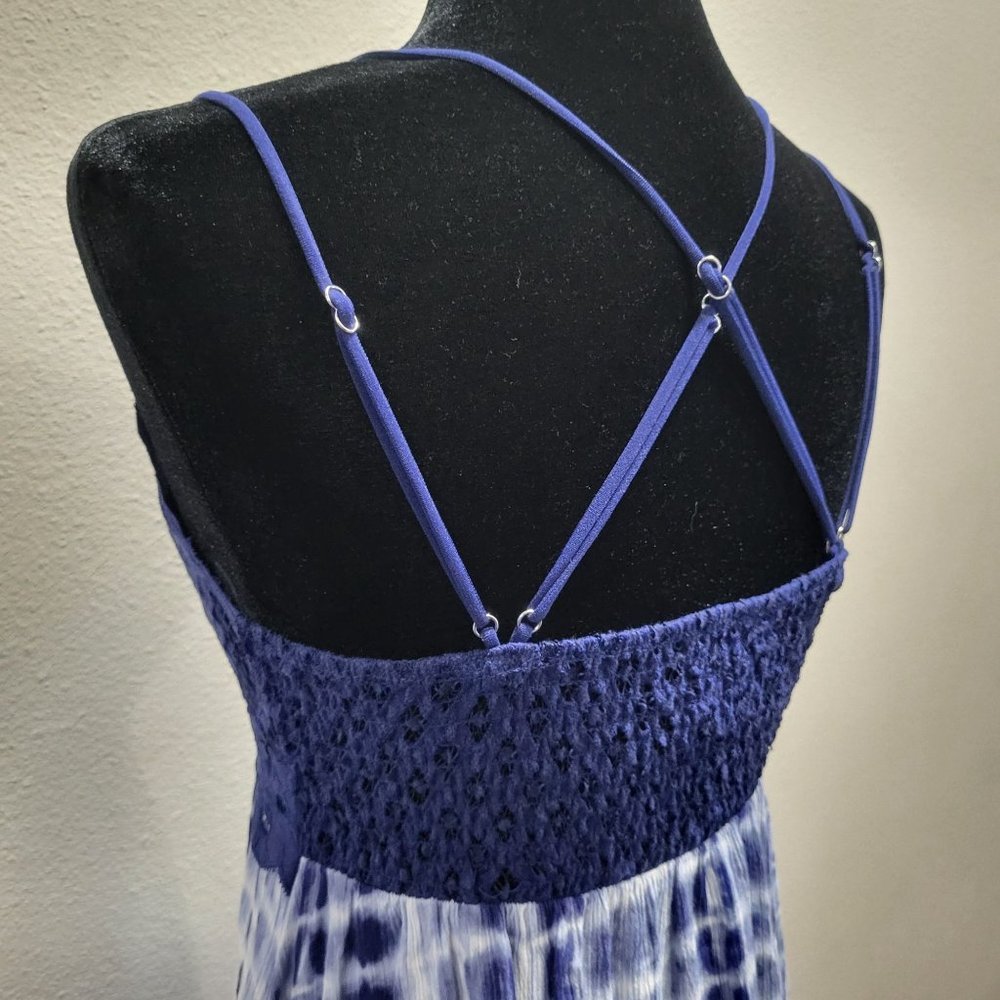 Rue21 Juniors Strappy Sleeveless Dress, Blue, Medium - Picture 5 of 11